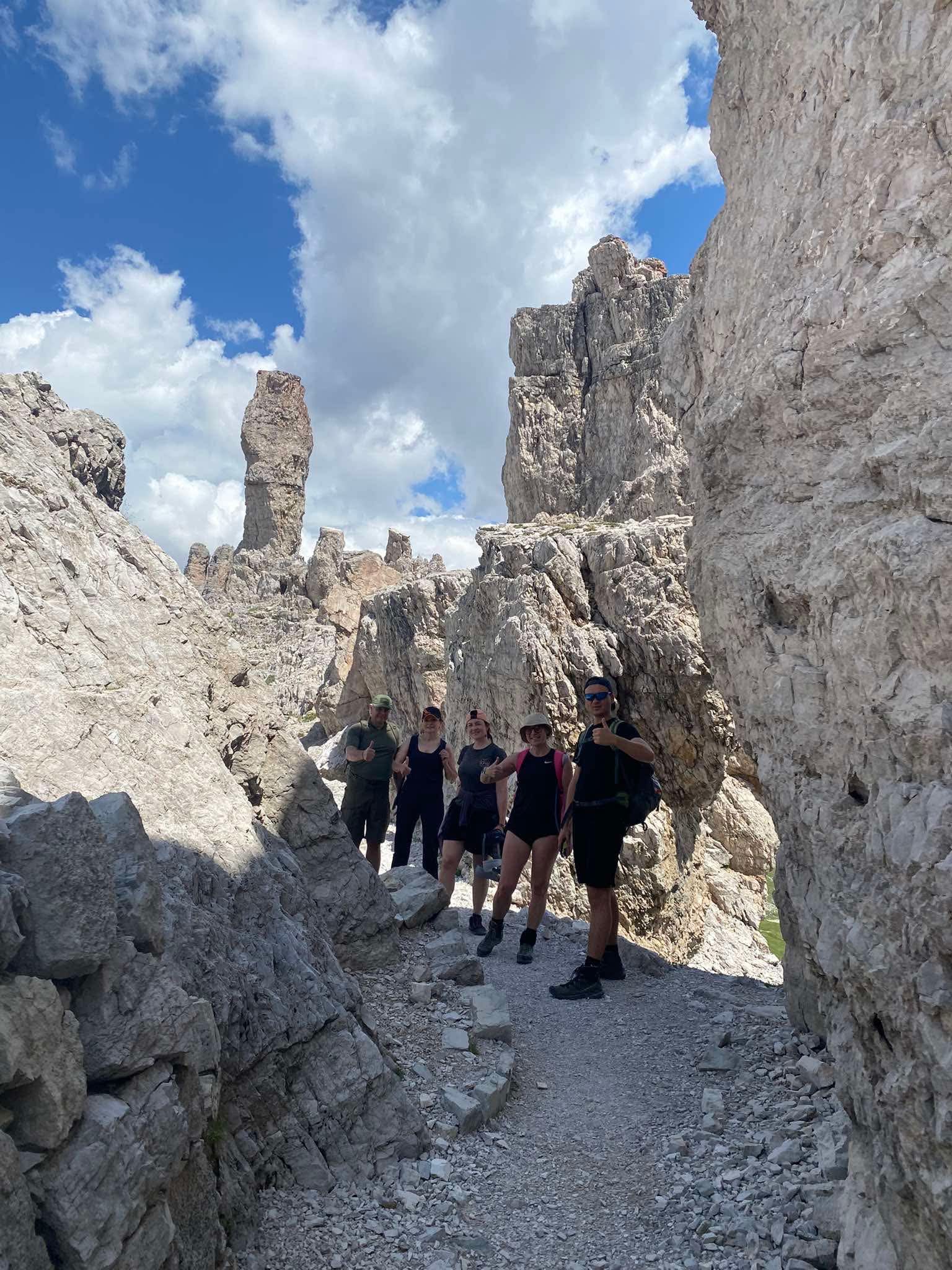 Aktyvi savaitė Italijos Dolomituose