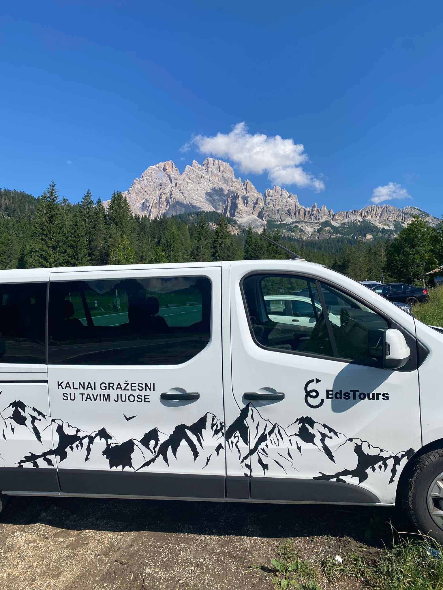 Aktyvi savaitė Italijos Dolomituose