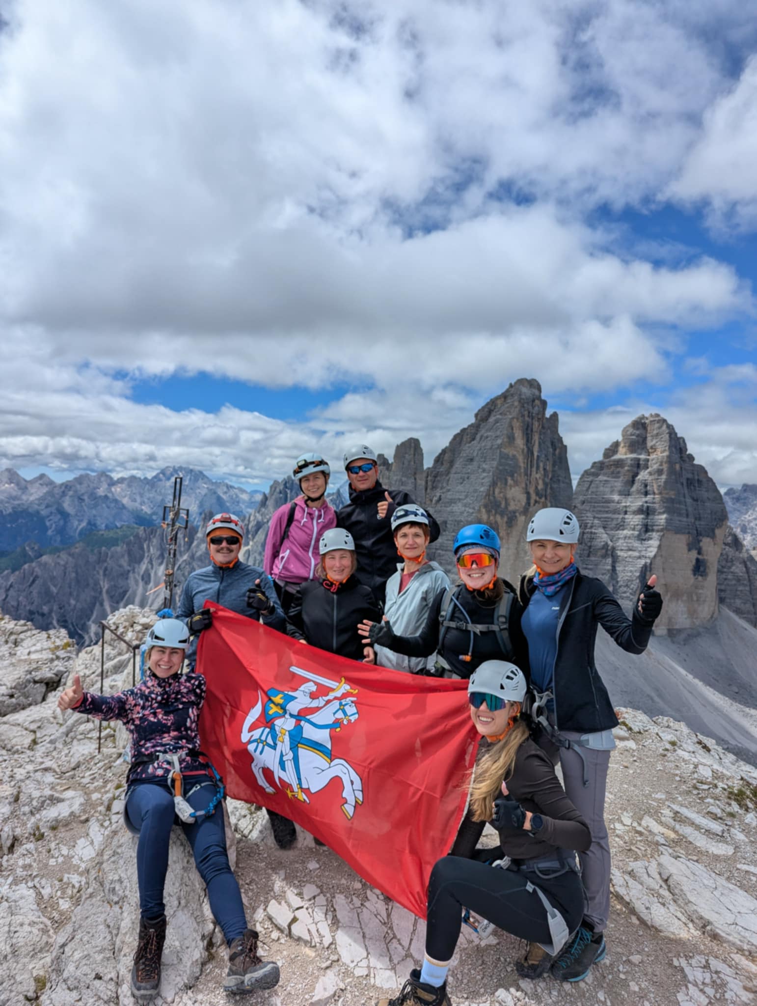 Aktyvi savaitė Italijos Dolomituose