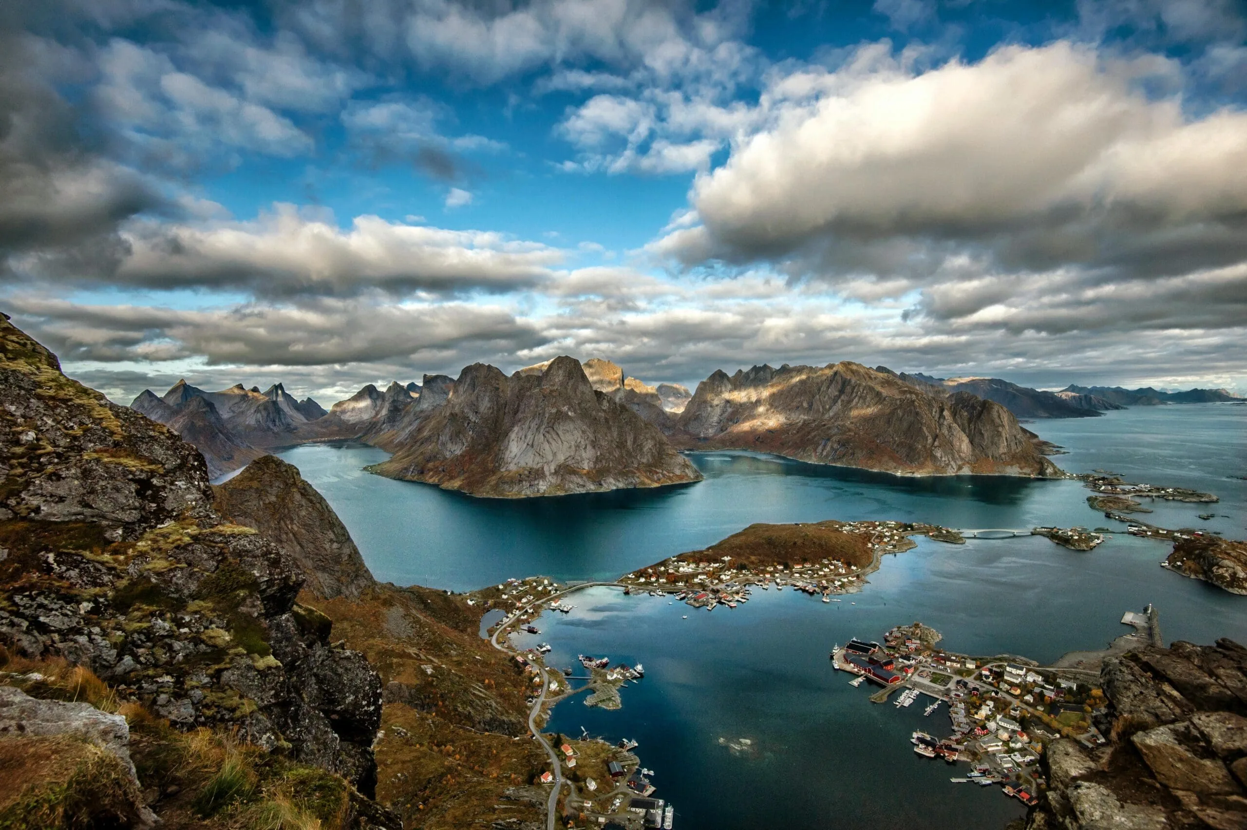 Hiking dream in the Norway Lofoten