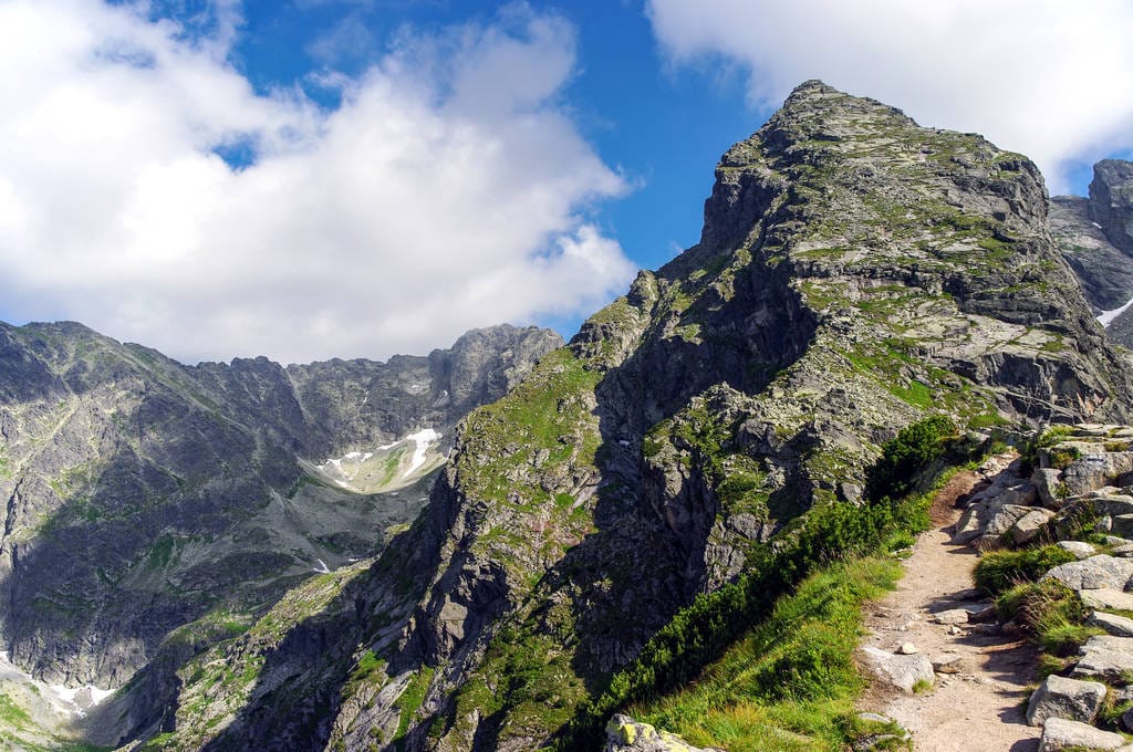 Autumn hiking in the High Tatras