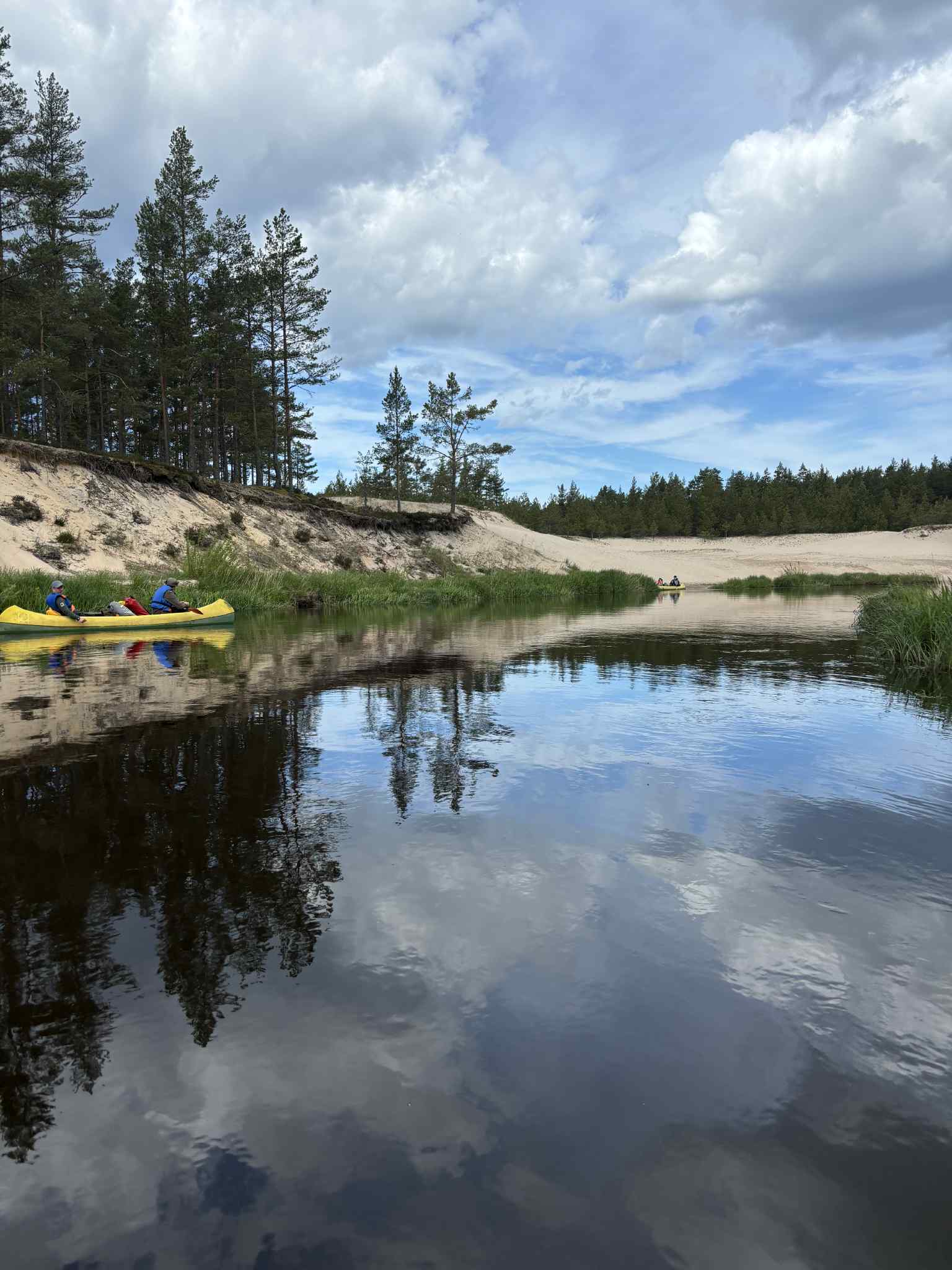 Latvija | plaukimas Irbės upe
