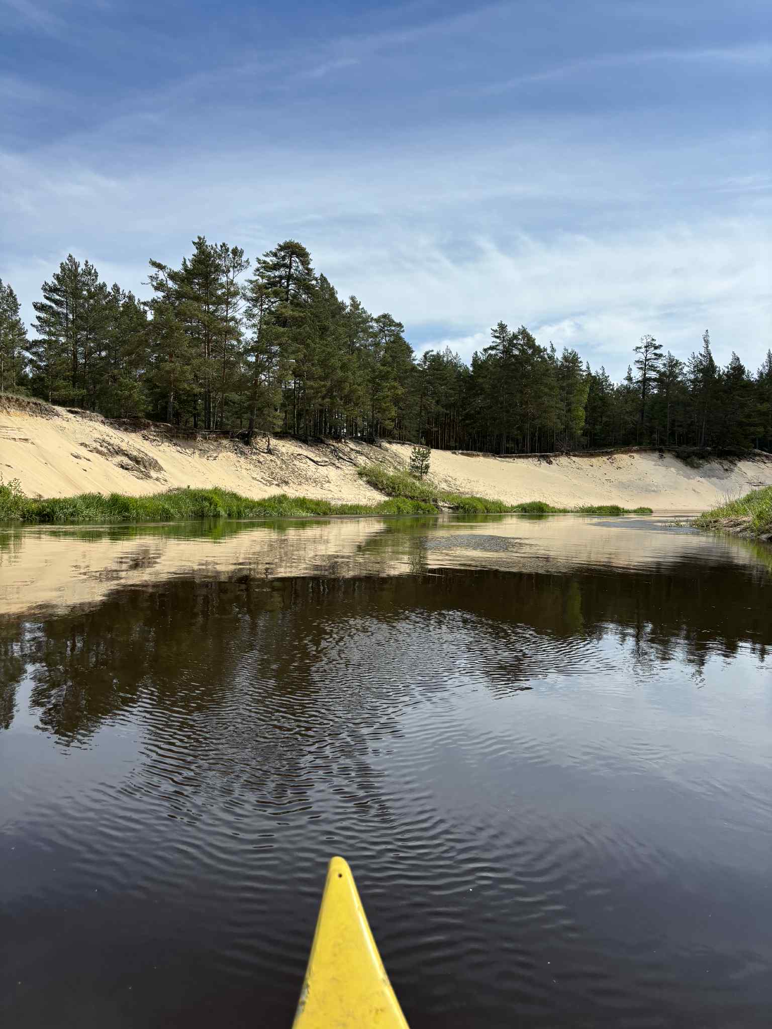 Latvija | plaukimas Irbės upe