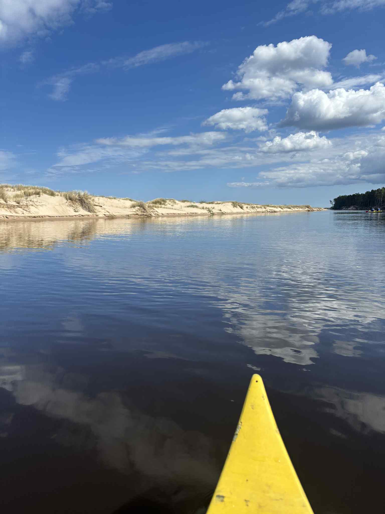 Latvija | plaukimas Irbės upe