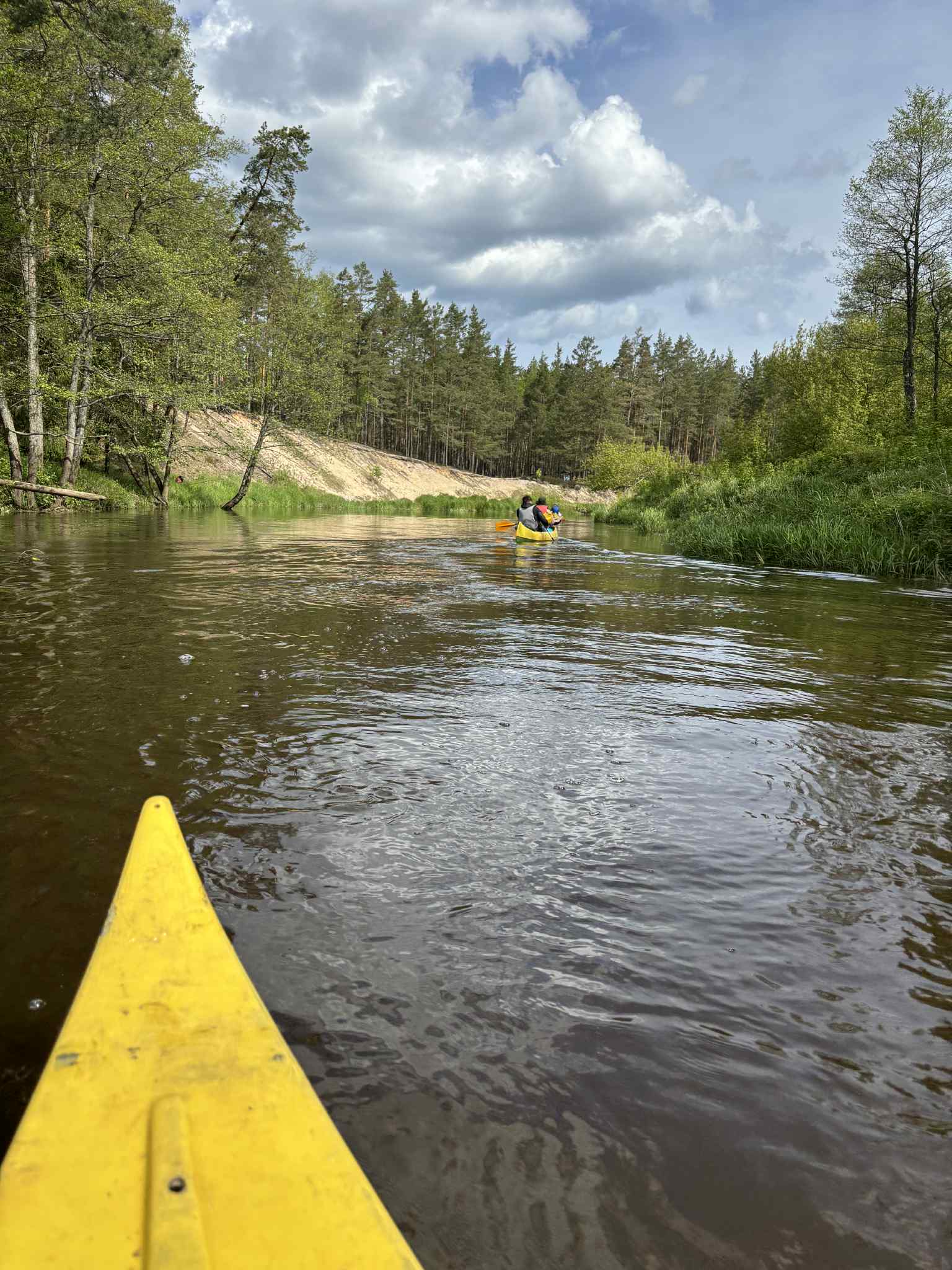 Latvija | plaukimas Irbės upe