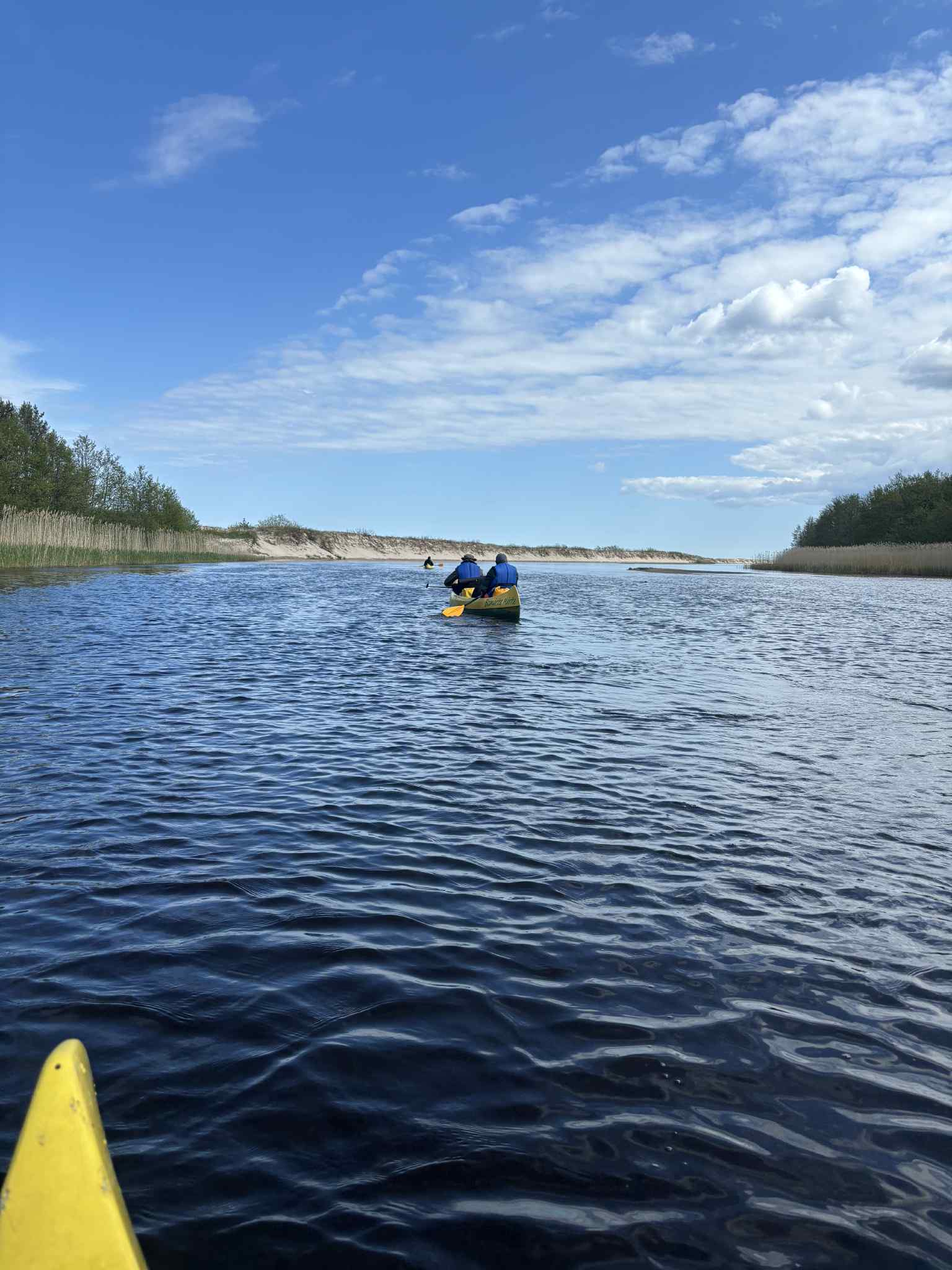 Latvija | plaukimas Irbės upe