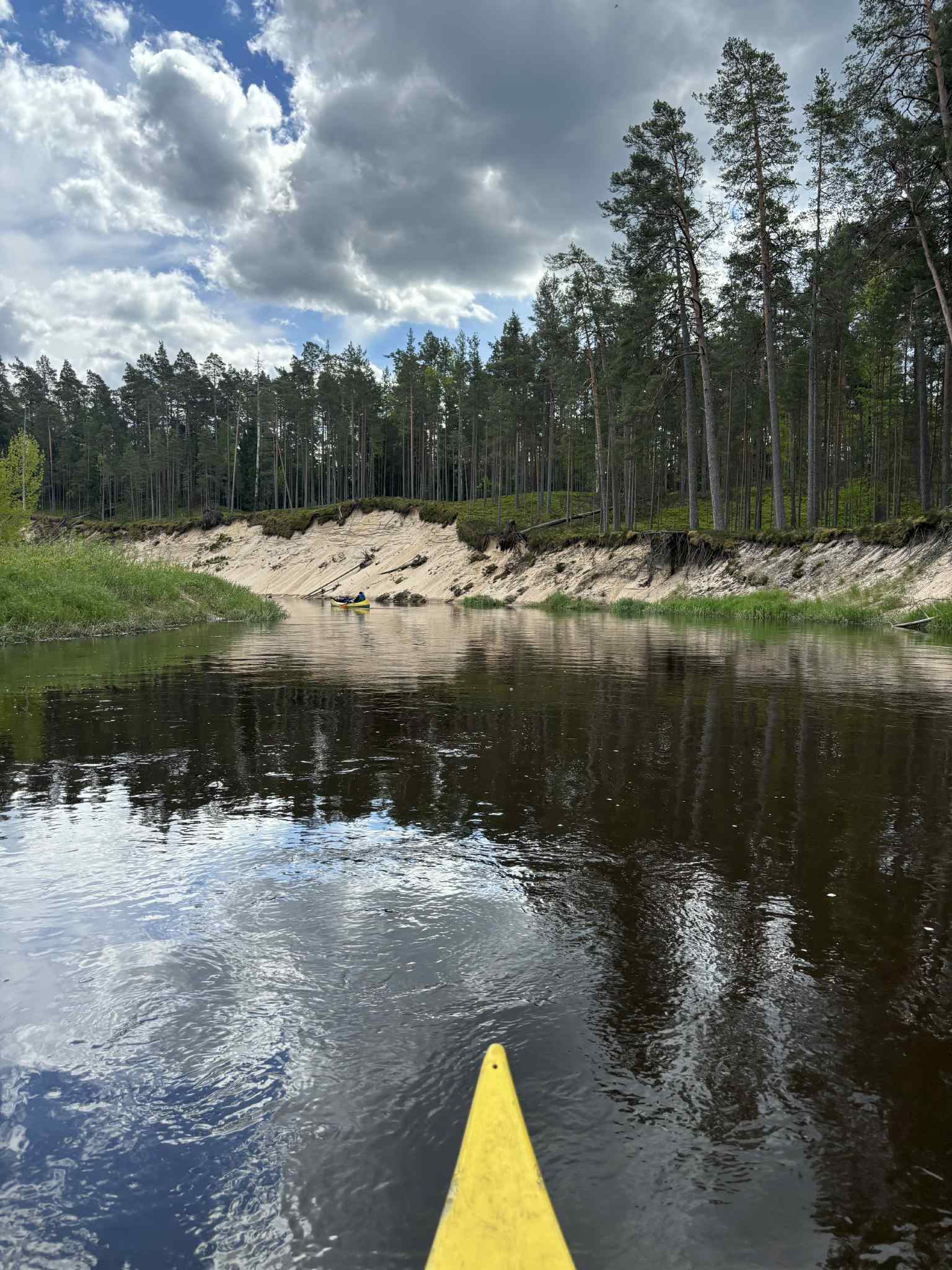 Latvija | plaukimas Irbės upe