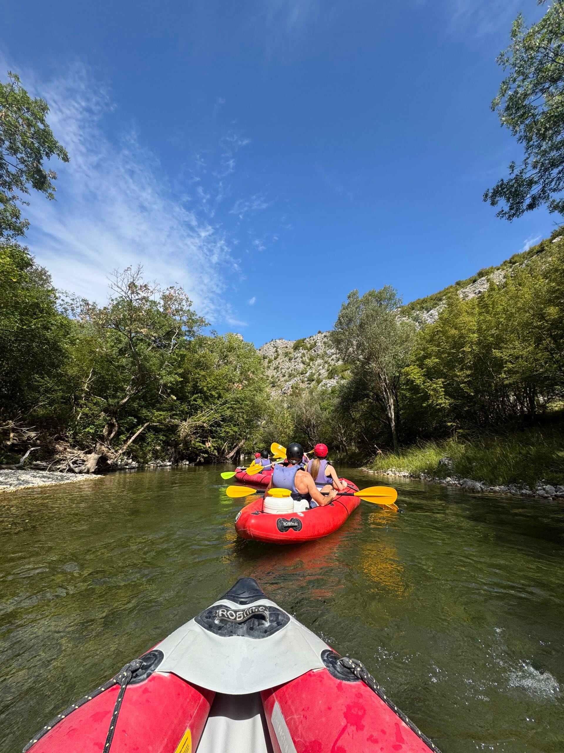 Kroatija – baidarės ir žygiai kalnuose