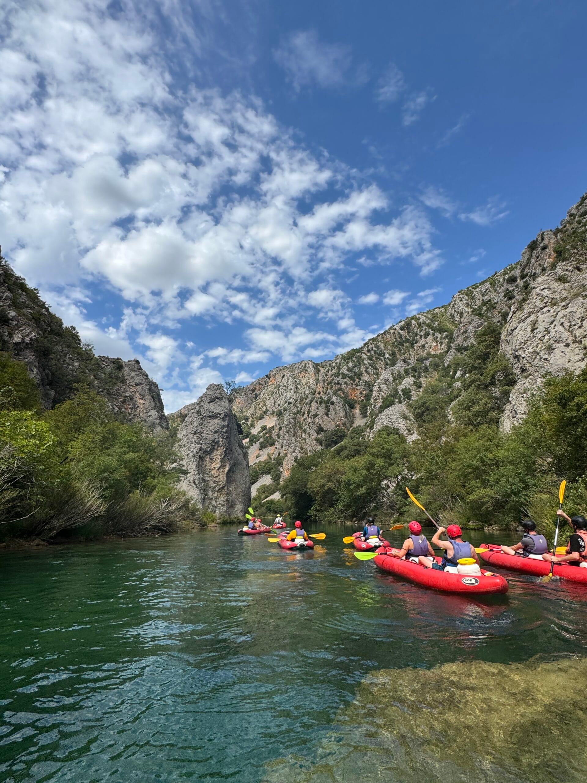 Kroatija – baidarės ir žygiai kalnuose